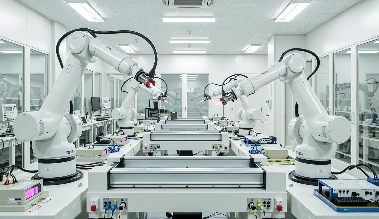 技術検証ラボの様子